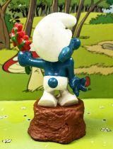 The Smurfs - Schleich - 20044 Love Smurf (Small Pencil Sharpener)