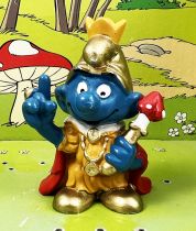 The Smurfs - Schleich - 20046 Emperor Smurf (Made in Portugal)