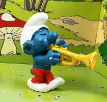 The Smurfs - Schleich - 20047 Trumpet Smurf n°1 (red pants)