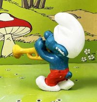 The Smurfs - Schleich - 20047 Trumpet Smurf n°1 (red pants)