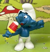 The Smurfs - Schleich - 20053 Ice cream Smurf (red & white)