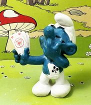 The Smurfs - Schleich - 20056 Cards player Smurf (ASS advertising)