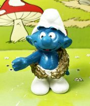 The Smurfs - Schleich - 20058 Winner Smurf (golden crown)