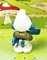 The Smurfs - Schleich - 20058 Winner Smurf (golden crown)