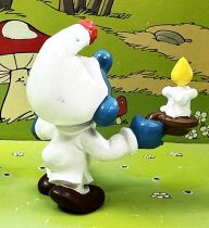 The Smurfs - Schleich - 20060 Sleeper with candle Smurf