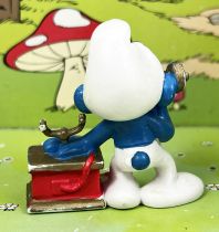 The Smurfs - Schleich - 20062 Phone Smurf (Made in Portugal)