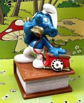 The Smurfs - Schleich - 20062 Smurf with phone (Ink Pad)