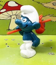 The Smurfs - Schleich - 20088 Wanderer Smurf (short stick)