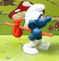 The Smurfs - Schleich - 20088 Wanderer Smurf (short stick)