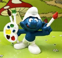 The Smurfs - Schleich - 20089 Artist Smurf