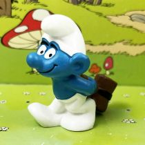 The Smurfs - Schleich - 20096 Wood-hammer Smurf (Made in China)