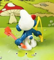 The Smurfs - Schleich - 20102 Bowman Smurf (removable bow and arrows)