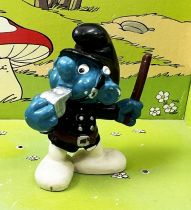 The Smurfs - Schleich - 20123 Police Smurf (W. Berrie Co.)