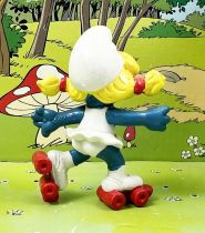 The Smurfs - Schleich - 20126 Roller Smurfette (Made in Portugal)