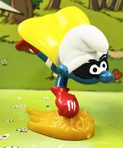 The Smurfs - Schleich - 20127 Super-Smurf on Comet (Made in Portugal)