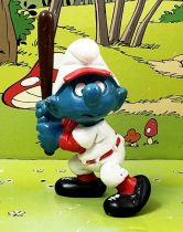 The Smurfs - Schleich - 20129 Baseballer Smurf (number 3)