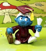 The Smurfs - Schleich - 20130 Graduation Smurf (purple dress)