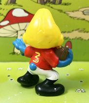 The Smurfs - Schleich - 20132 American football Smurf (#3)