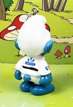 The Smurfs - Schleich - 20134 Judoka Smurf Keychain (Abilis)