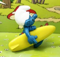 The Smurfs - Schleich - 20137 Sufer Smurf (small board)