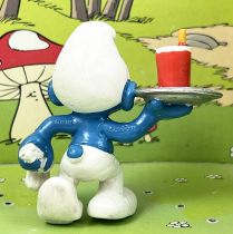 The Smurfs - Schleich - 20162 Waiter Smurf (red glass)