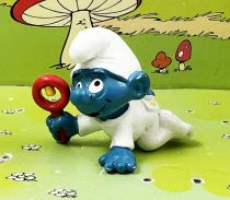 The Smurfs - Schleich - 20179 White crawling Baby Smurf