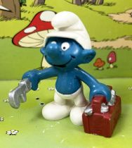 The Smurfs - Schleich - 20187 Handy Plumber Smurf