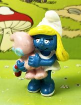 The Smurfs - Schleich - 20192 Smurfette with baby