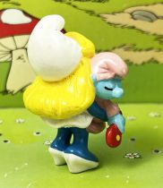 The Smurfs - Schleich - 20192 Smurfette with baby