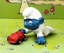 The Smurfs - Schleich - 20215 Baby Smurf with Car