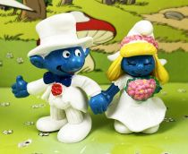 The Smurfs - Schleich - 20412 & 20413 Bride Smurfette & Smurf