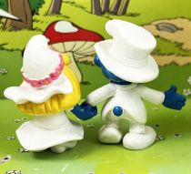 The Smurfs - Schleich - 20412 & 20413 Bride Smurfette & Smurf