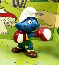 The Smurfs - Schleich - 204189 Boxer Smurf