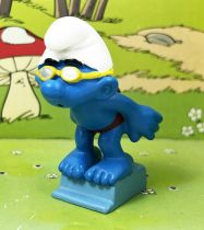 The Smurfs - Schleich - 20441 Sport Swimmer  Smurf