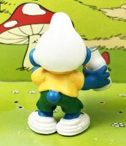 The Smurfs - Schleich - 20463 Smurf with tracing bread