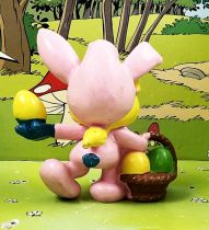 The Smurfs - Schleich - 20497 Easter pink bunny Smurf (Made in Portugal)