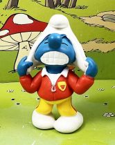 The Smurfs - Schleich - 20529 Trainer (soccer) Smurf