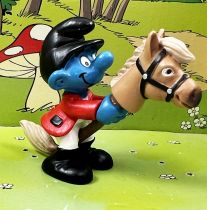 The Smurfs - Schleich - 207043 Rider Smurf (Olympic Games 2012)