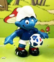 The Smurfs - Schleich - 20791 Soccer Smurf France UEFA Euro