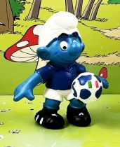 The Smurfs - Schleich - 20793 Soccer Smurf Italy UEFA Euro