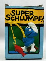 The Smurfs - Schleich - 40207 Fisherman Smurf  (w/box)