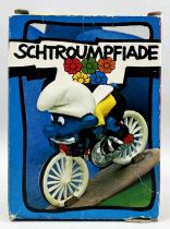 The Smurfs - Schleich - 40501 Smurf Cycle Racer (w/box)