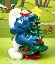 The Smurfs - Schleich - 51901 Christmas Smurf with Christmas tree