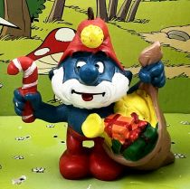 The Smurfs - Schleich - 51903 Christmas Papa Smurf (Made in Portugal)