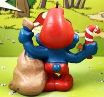 The Smurfs - Schleich - 51903 Christmas Papa Smurf (Made in Portugal)