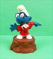 The Smurfs - Schleich - Brainy Smurf Lawyer (Pencil Sharpener)