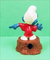 The Smurfs - Schleich - Brainy Smurf Lawyer (Pencil Sharpener)