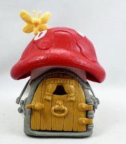 The Smurfs - Schleich 40011 Smurf Little House with Red Roof (loose)