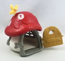 The Smurfs - Schleich 40011 Smurf Little House with Red Roof (loose)