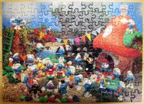 The Smurfs -Jigsaw Puzzle 140 pieces ASS - The Smurf Village